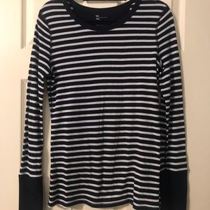 GAP waffle crew long-sleeve shirt